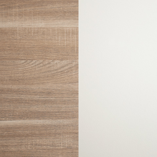 [KLSIE_EROVE1AV] HPL back panel E-Rovere1 AV / white HPL (4200x645)